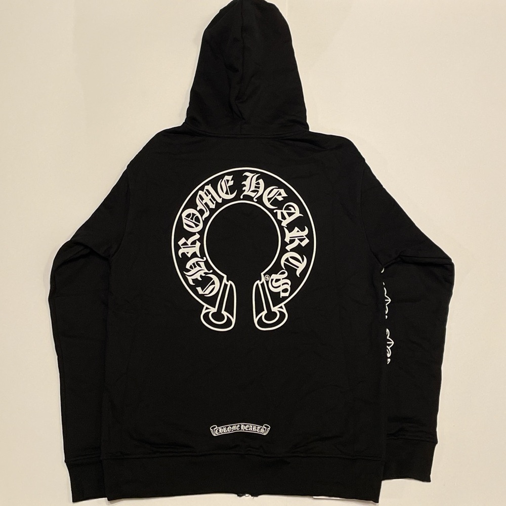CHROME HEARTS LOGO HOODIE (MEDIUM) - Picture 2 of 14